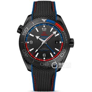 VS厂欧米茄海马600米新西兰酋长深海之黑复刻表215.92.46.22.01.004