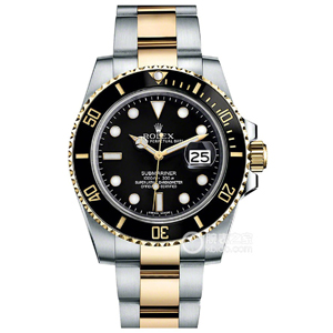 VS厂劳力士间金黑水鬼3135机潜航者型
