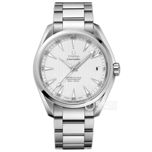 VS厂欧米茄垂直白盘海马150米复刻表231.10.42.21.02.003