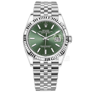 VS厂劳力士薄荷绿日志36m丹东3235机复刻表