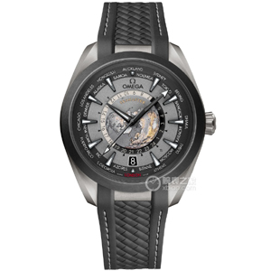 VS厂欧米茄世界时砂岩色海马150米复刻表220.92.43.22.99.001