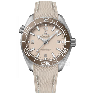 VS厂欧米茄沙丘色海马600米复刻表215.32.44.21.09.001