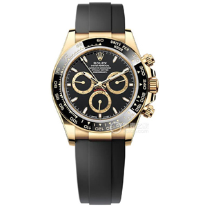 VS厂劳力士迪通拿黑金迪丹东4131机配重版