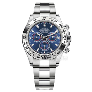 VS厂劳力士白金蓝猫迪通拿丹东4130机芯复刻表V3配重