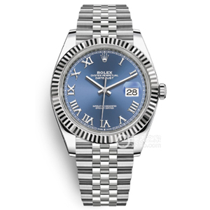 VS厂劳力士41m罗马蓝面日志V2版丹东3235机芯复刻表细节做工怎么样